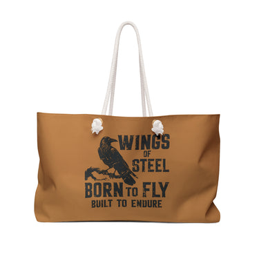 Wings of Steel "Born to Fly" Weekender Bag — Travel Tote