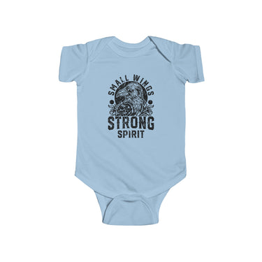 Small Wings Strong Spirit Baby Onesie design  B2