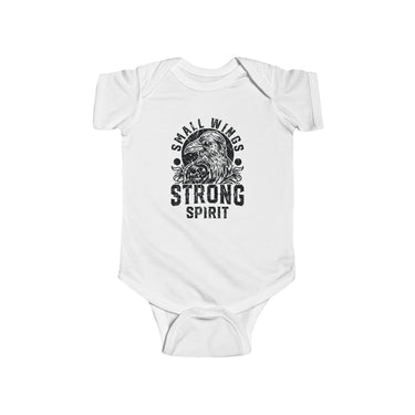 Small Wings Strong Spirit Baby Onesie design  B2