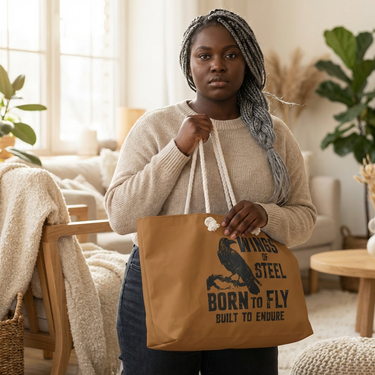Wings of Steel "Born to Fly" Weekender Bag — Travel Tote