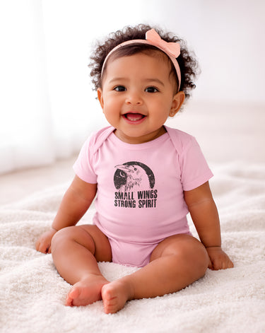 Small Wings Strong Spirit Baby Onesie design B1